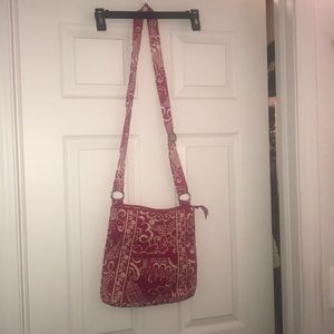 Pink Vera Bradley Crossbody messenger bag